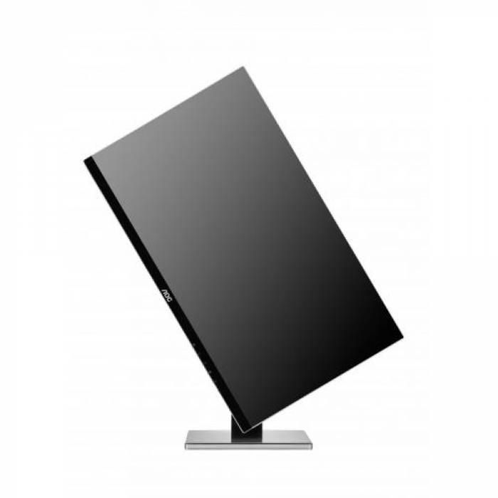 Monitor LED AOC U2777PQU, 27inch, 3840x2160, 4ms, Black