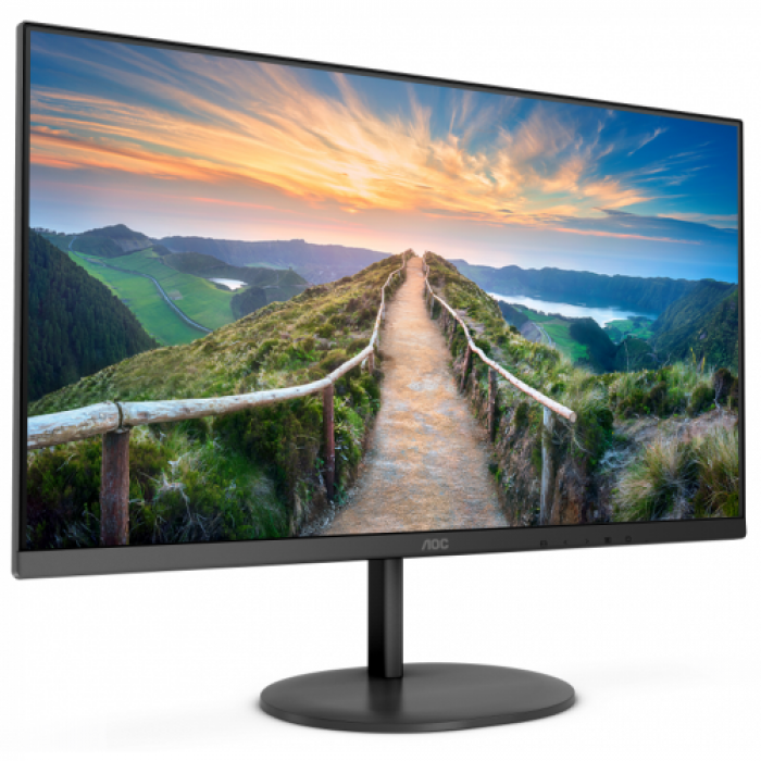 Monitor LED AOC U27V4EA, 27inch, 3840x2160, 4ms, Black