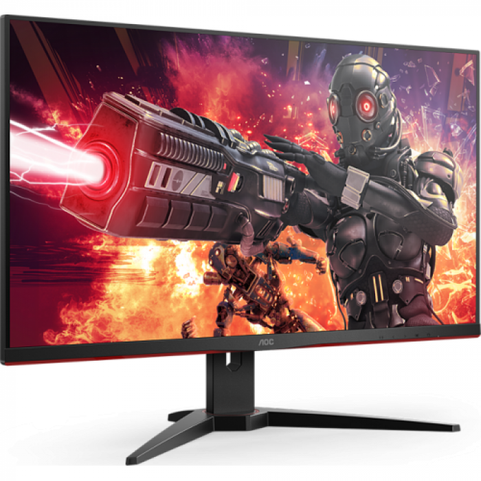 Monitor LED AOC U28G2AE/BK, 28inch, 3840x2160, 1ms, Black