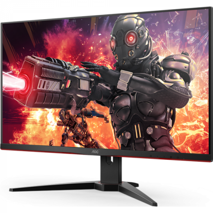 Monitor LED AOC U28G2AE/BK, 28inch, 3840x2160, 1ms, Black