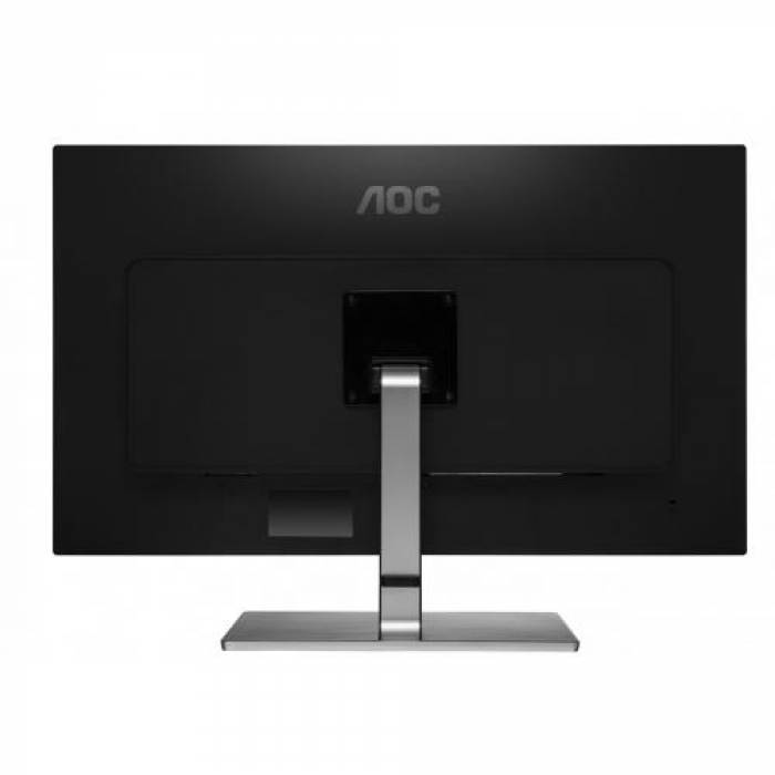 Monitor LED AOC U3277FWQ, 31.5inch, 3840x2160, 4ms, Black-Grey