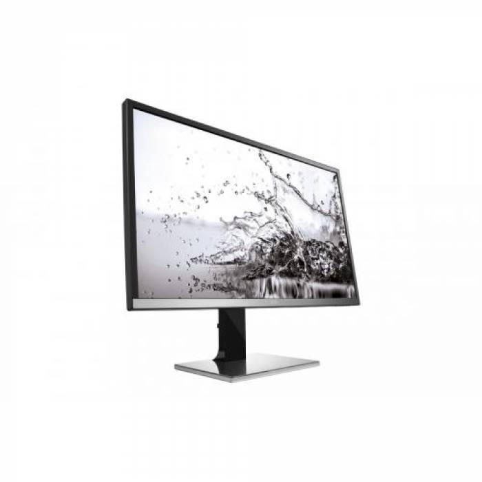 Monitor LED AOC U3277PWQU, 31.5inch, 3840x2160, 4ms, Black-Silver