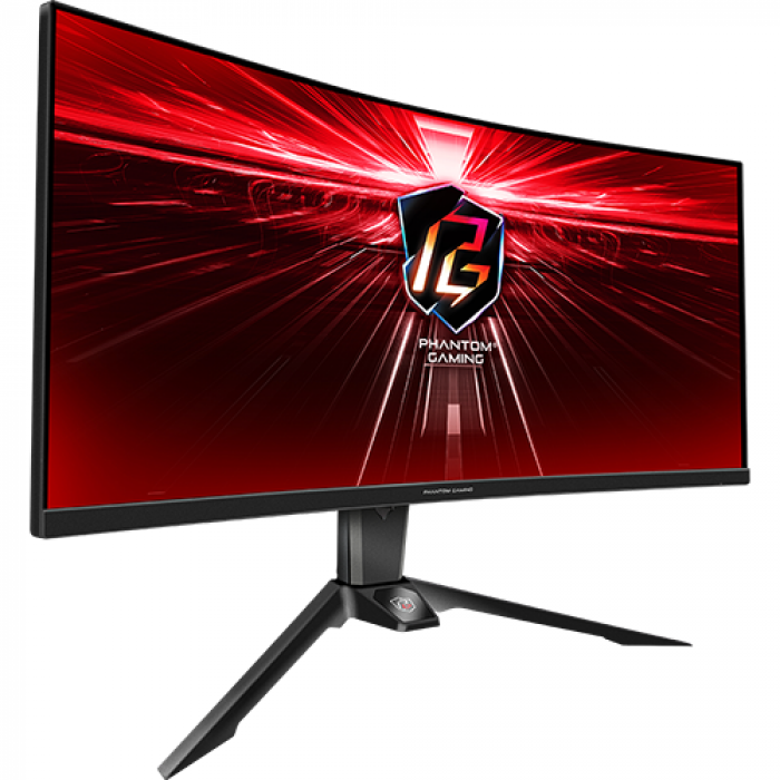 Monitor LED ASRock PG34WQ15R2B, 34inch, 3440x1440, 1ms, Black