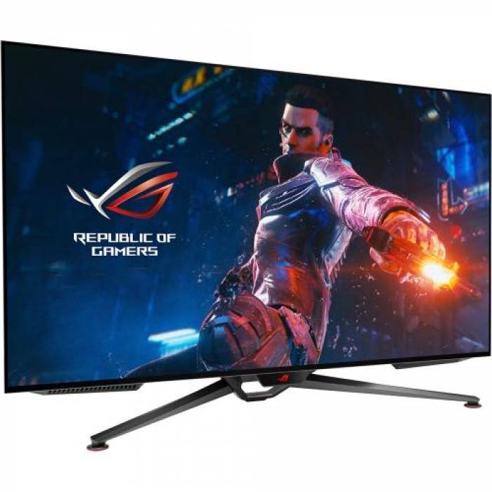 Monitor LED ASUS ROG Swift PG42UQ, 41.5inch, 3840x2160, 0.1ms GTG, Black