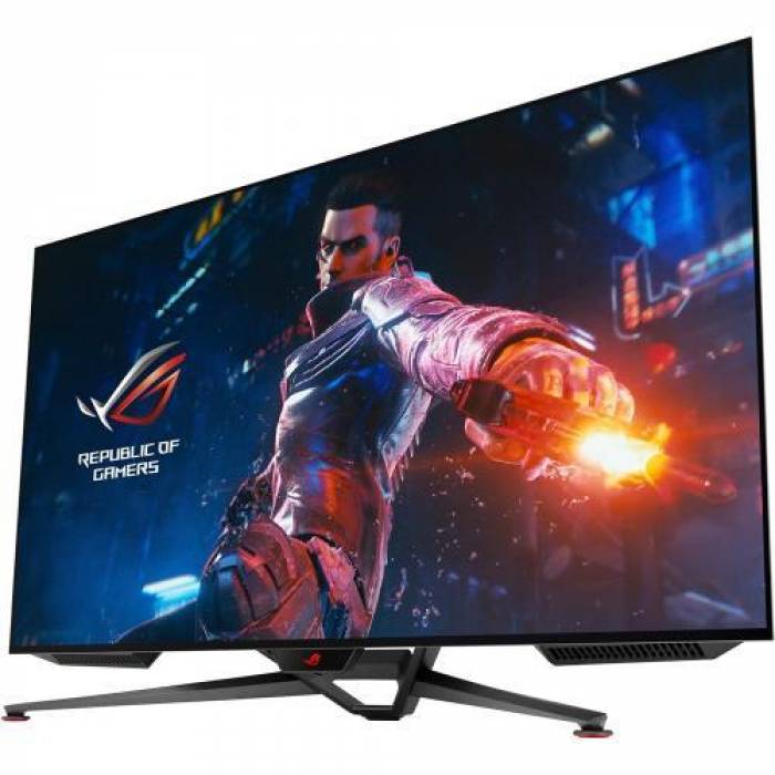 Monitor LED ASUS ROG Swift PG48UQ, 47.5inch, 3840x2160, 0.1ms GTG, Black Monitor LED ASUS ROG Swift PG48UQ, 47.5inch, 3840x2160, 0.1ms GTG, Black