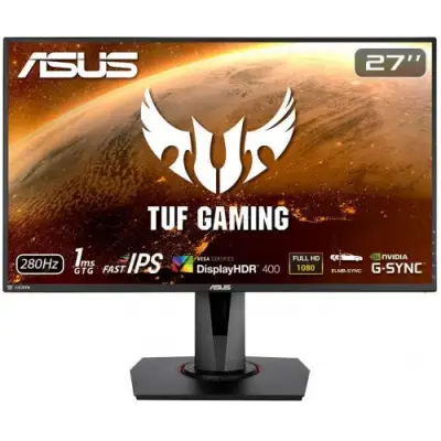 Monitor LED ASUS TUF Gaming VG279QM, 27inch, 1920x1080, 1ms GTG, Black