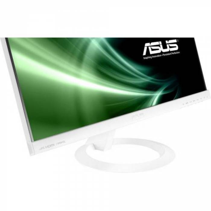 Monitor LED ASUS VX239H-W, 23inch, 1920x1080, 5ms GTG, White