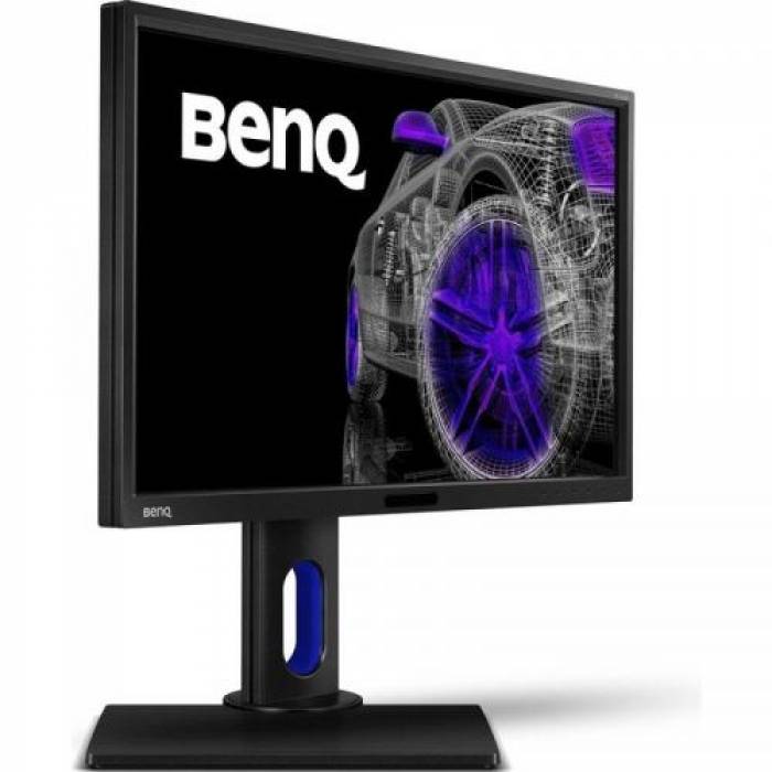 Monitor LED BenQ BL2420PT, 23.8inch, 2560x1440, 5ms GTG, Black