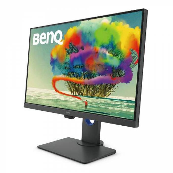 Monitor LED Benq PD2700U, 27inch, 3840x2160, 5ms GTG, Grey