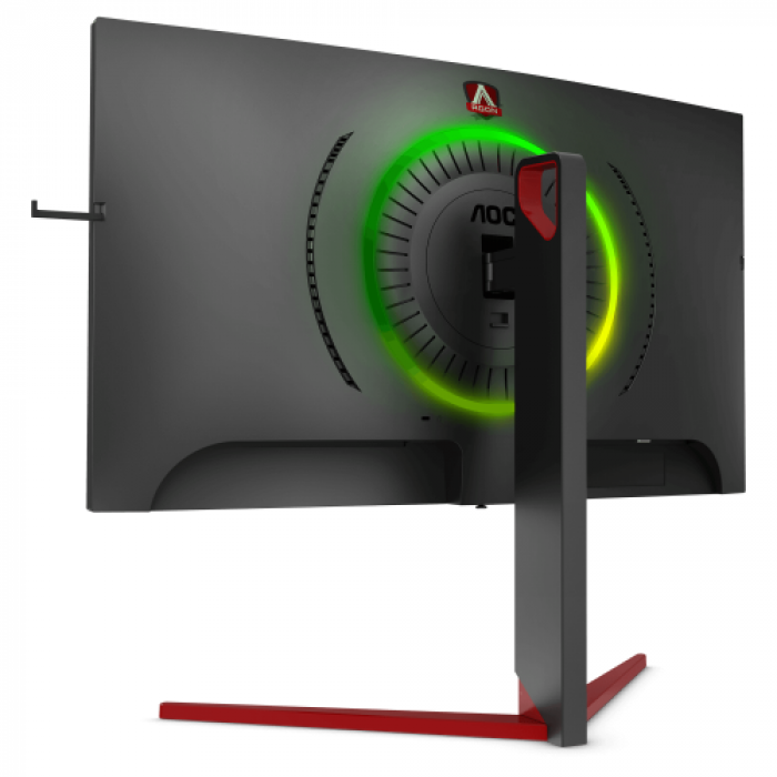 Monitor LED Curbat AOC AGON AG273QCG, 27inch, 2560x1440, 1ms, Black-Red