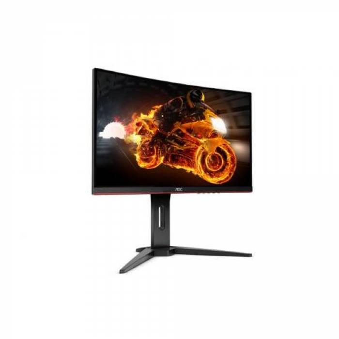 Monitor LED Curbat AOC C24G1, 24inch, 1920x1080, 1ms, Black