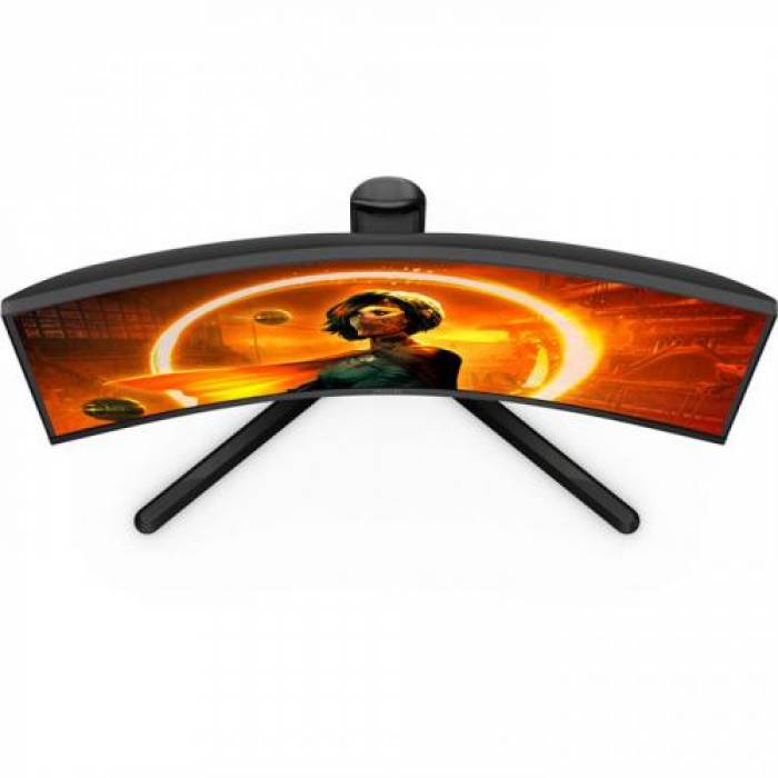 Monitor LED curbat AOC CQ27G3SU, 27inch, 2560x1440, 4ms, Black