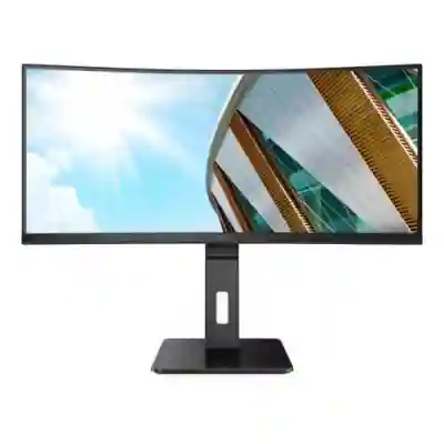 Monitor LED Curbat AOC CU34P2C, 34inch, 3440x1440, 1ms, Black