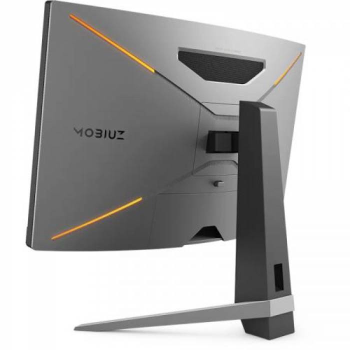Monitor LED Curbat BenQ MOBIUZ EX2710R, 27inch, 2560x1440, 1ms, Black-Grey