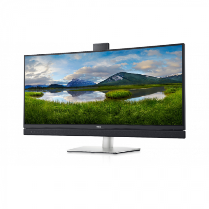 Monitor LED Curbat DELL C3422WE, 34.1inch, 3440 x 1440, 5ms GTG, Black-Silver