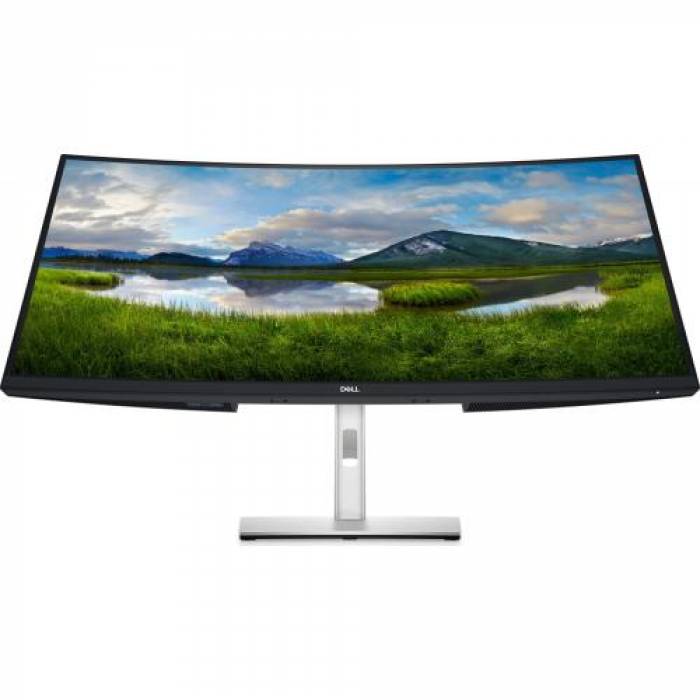 Monitor LED Curbat Dell P3421WM-05, 34inch, 3440x1440, 5ms, Black-Silver