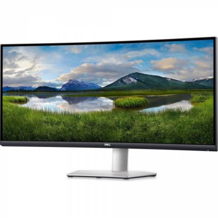 Monitor LED Curbat DELL S3422DW, 34inch, 3440 x 1440, 4ms GTG, Black-Silver