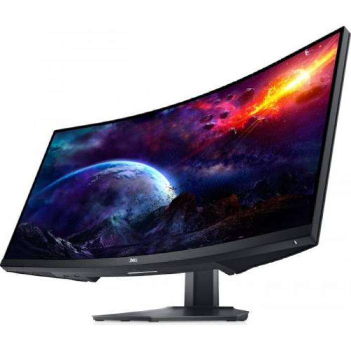 Monitor LED Curbat DELL S3422DWG, 34inch, 3440 x 1440, 2ms GTG, Black