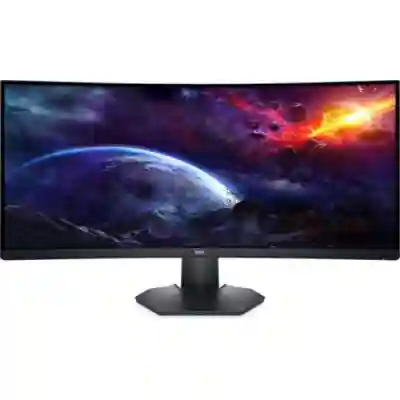 Monitor LED Curbat DELL S3422DWG, 34inch, 3440 x 1440, 2ms GTG, Black