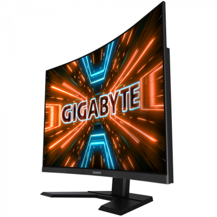 Monitor LED Curbat Gigabyte G32QC, 32inch, 2560x1440, 1ms, Black