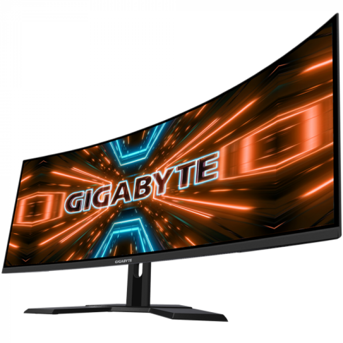 Monitor LED Curbat Gigabyte G34WQC A, 34inch, 3440x1440, 1ms, Black