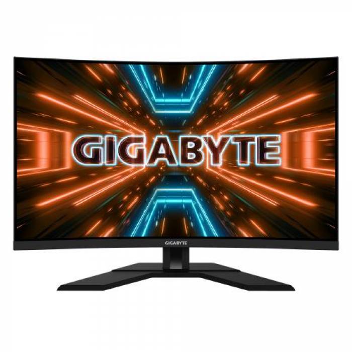 Monitor LED Curbat Gigabyte M32QC, 31.5inch, 2560x1440, 1ms, Black