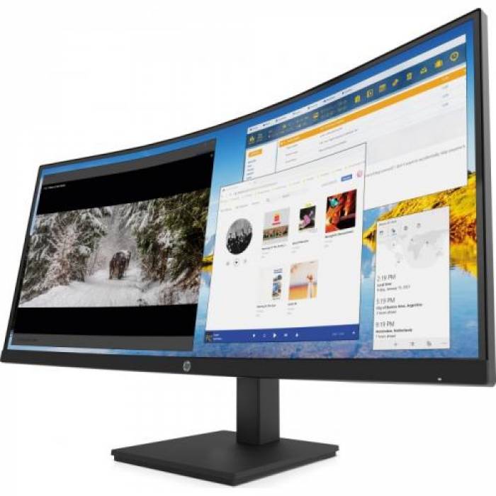 Monitor LED Curbat HP M34d, 34inch, 3440x1440, 5ms GTG, Black