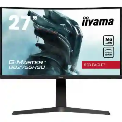 Monitor LED Curbat Iiyama G-MASTER GB2766HSU-B1, 27inch, 1920x1080, 1ms, Black