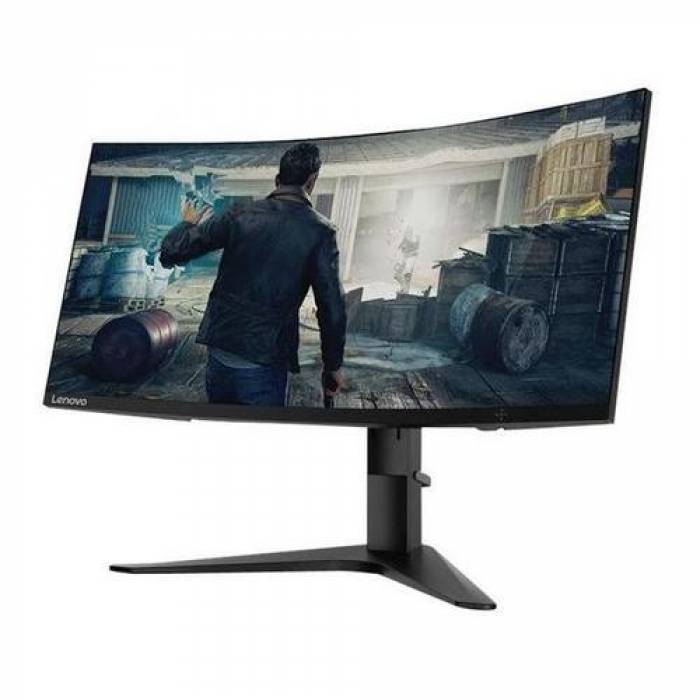 Monitor LED Curbat Lenovo G34W-10, 34inch, 3440x1440, 4ms, Black