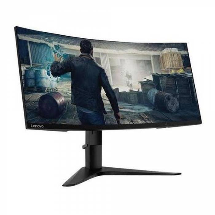 Monitor LED Curbat Lenovo G34W-10, 34inch, 3440x1440, 4ms, Black