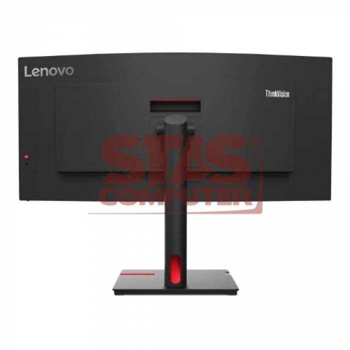 Monitor LED Curbat Lenovo ThinkVision T34w-30, 34inch, 3440x1440, 4ms, Raven Black