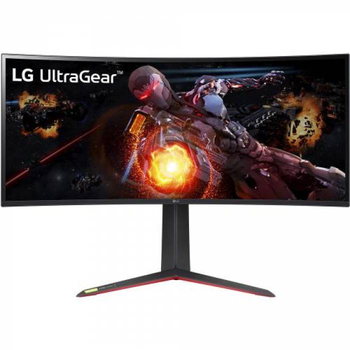 Monitor LED Curbat LG 34GP950G-B, 34inch, 3440x1440, 1ms GTG, Black