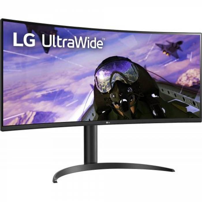 Monitor LED Curbat LG 34WP65C-B, 27inch, 3440x1440, 1ms, Black