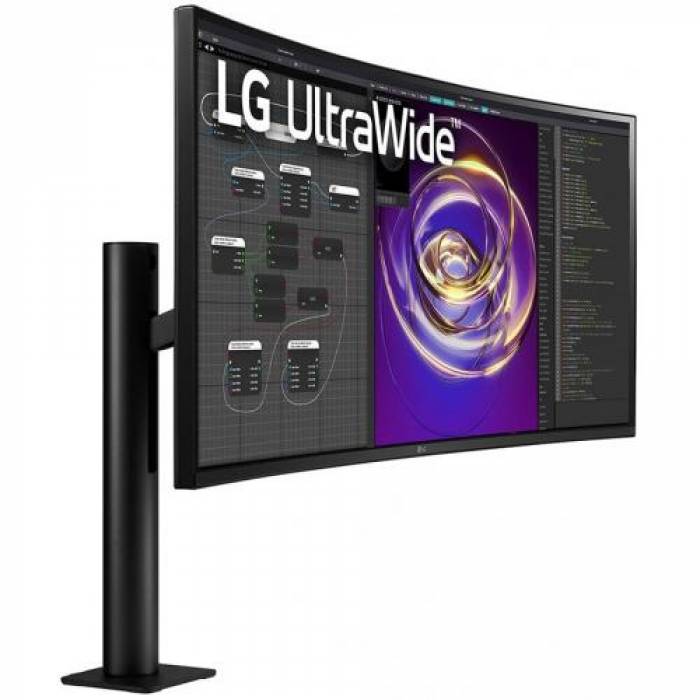 Monitor LED Curbat LG 34WP88C, 34inch, 3440x1440, 5ms GtG, Black