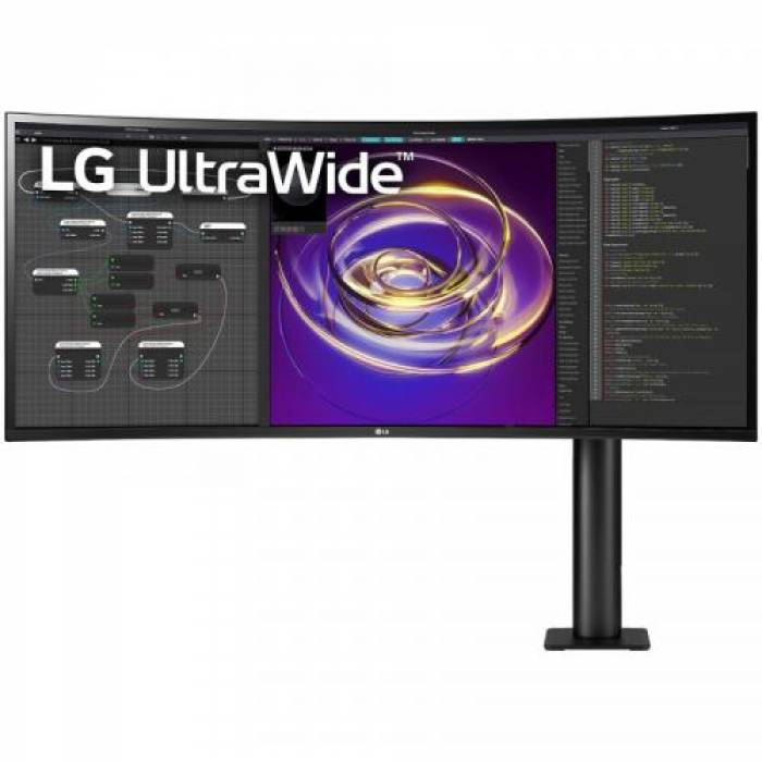 Monitor LED Curbat LG 34WP88CN-B, 34inch, 3440x1440, 1ms, Black