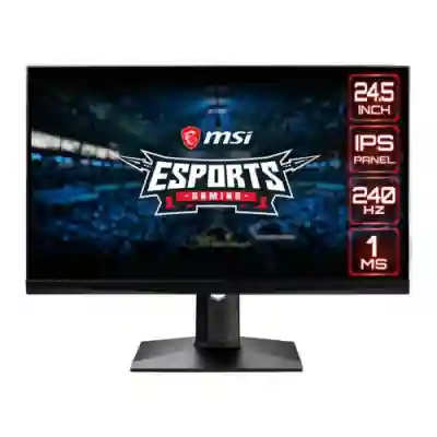 Monitor LED Curbat MSI Optix MAG251RX, 24.5inch, 1920x1080, 1ms, Black