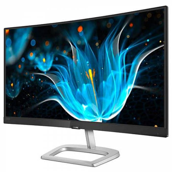 Monitor LED Curbat Philips 248E9QHSB, 23.6inch, 1920x1080, 4ms GTG, Black-Silver