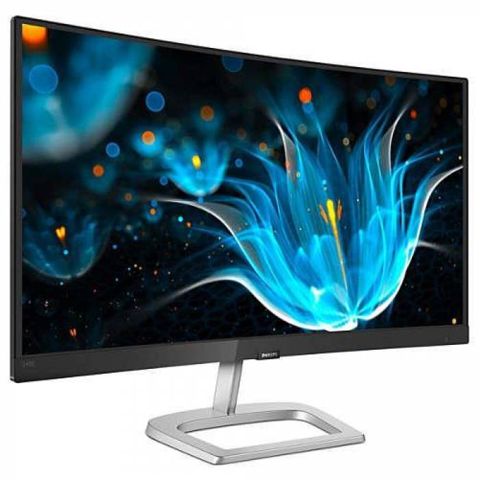 Monitor LED Curbat Philips 248E9QHSB, 23.6inch, 1920x1080, 4ms GTG, Black-Silver