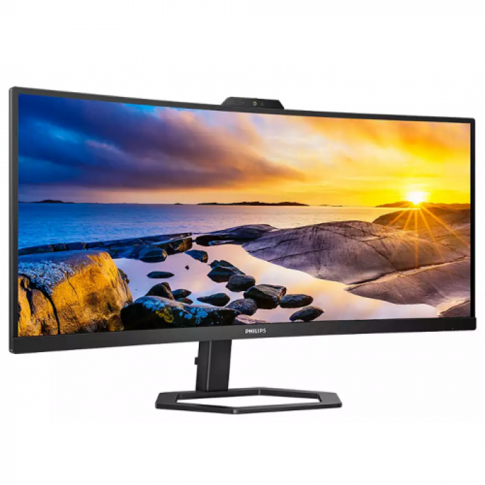 Monitor LED Curbat Philips 34E1C5600HE/00, 34inch, 3440x1440, 4ms GTG, Black