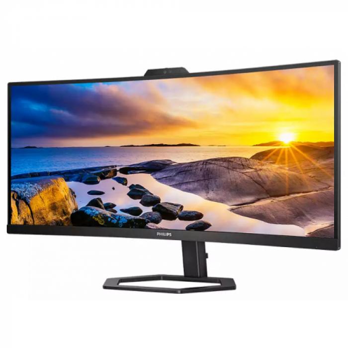 Monitor LED Curbat Philips 34E1C5600HE/00, 34inch, 3440x1440, 4ms GTG, Black