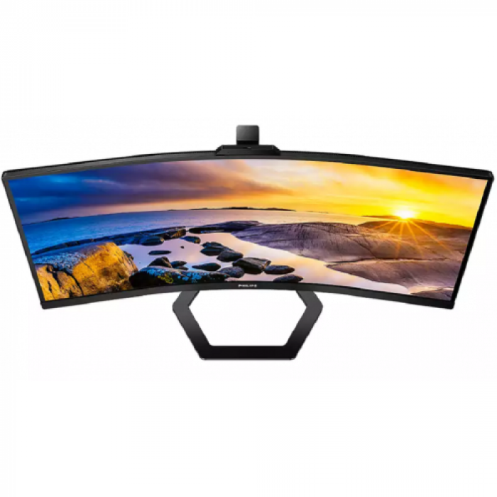 Monitor LED Curbat Philips 34E1C5600HE/00, 34inch, 3440x1440, 4ms GTG, Black