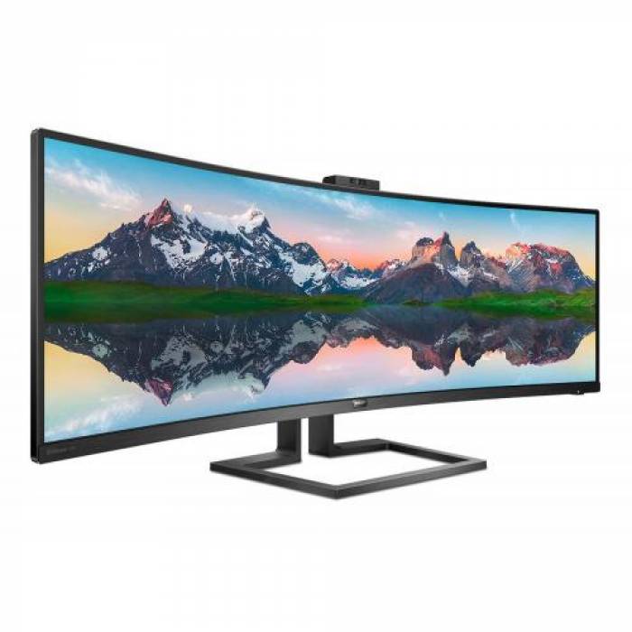 Monitor LED Curbat Philips 439P9H/00, 43inch, 3840x1200, 4ms GTG, Black