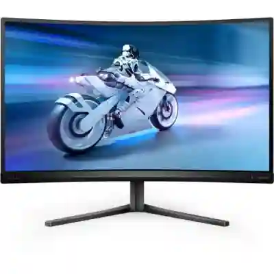 Monitor LED Curbat Philips Evnia 27M2C5500W, 27inch, 2560x1440, 1ms GTG, Dark Slate