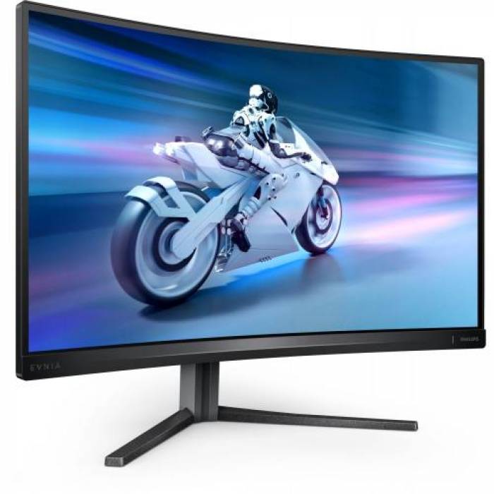 Monitor LED Curbat Philips Evnia 27M2C5500W, 27inch, 2560x1440, 1ms GTG, Dark Slate