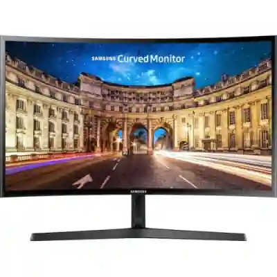 Monitor LED Curbat Samsung LC24F396FHRXEN, 24inch,  1920x1080, 4ms, Black