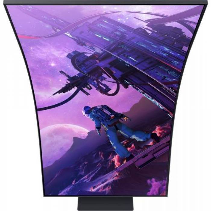 Monitor LED Curbat Samsung Odyssey Ark S55BG970N, 55inch, 3840x2160, 1ms GTG, Black