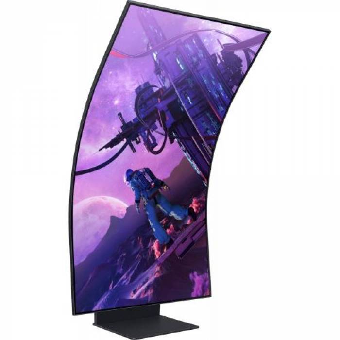 Monitor LED Curbat Samsung Odyssey Ark S55BG970N, 55inch, 3840x2160, 1ms GTG, Black