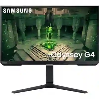 Monitor LED Curbat Samsung Odyssey G4 S25BG400EU, 25inch, 1920x1080, 1ms GTG, Black