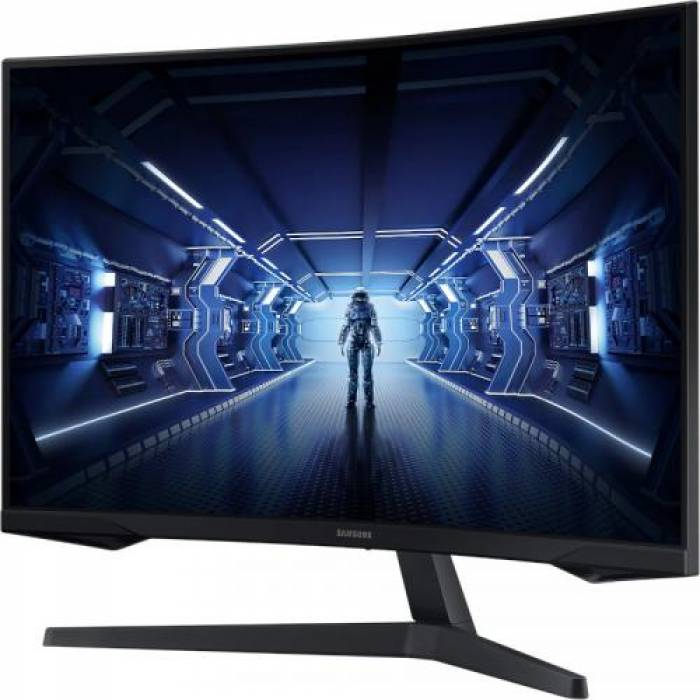 Monitor LED Curbat Samsung Odyssey G5 LC32G55TQBUXEN, 32inch, 2560x1440, 1ms, Black