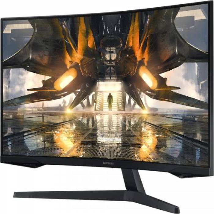 Monitor LED Curbat Samsung Odyssey G55A LS32AG550EUXEN, 32inch, 2560x1440, 1ms, Black